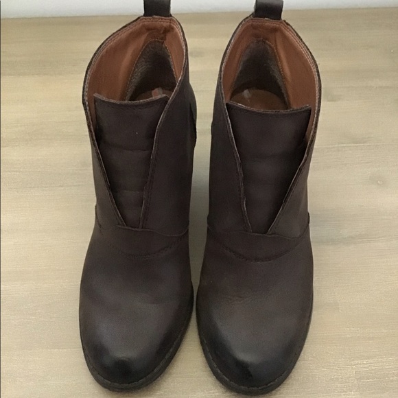 Lucky Brand Wedges Brown - Picture 1 of 4